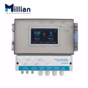 millian Touch Intelligent Water Quality Monitor on a white background