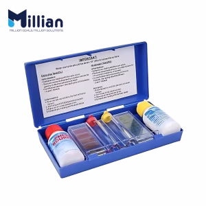 millian basic ph cl test kit on a white background